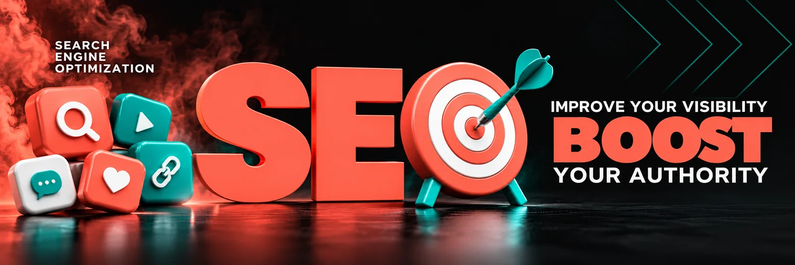 SEO, Search Engine Optimization. Improve your visibility, boost your authority.